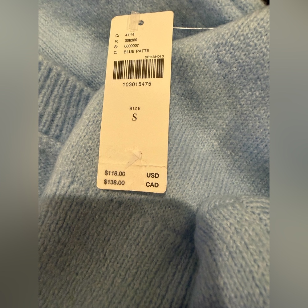 NWT Maeve Crew-Neck Dog Icon Pullover Sweater - Small - Picture 7 of 8